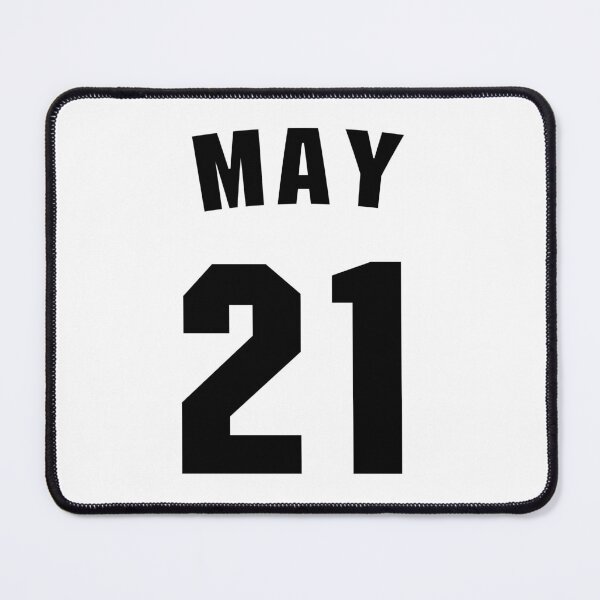 Item preview, Date of birth 21 may birthday gift sport design designed and sold by Panya-Design.
