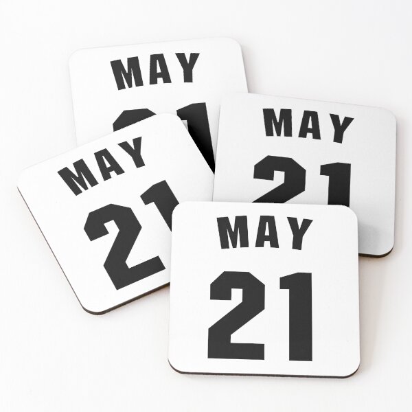 Item preview, Date of birth  21 may  birthday gift sport design designed and sold by Panya-Design.