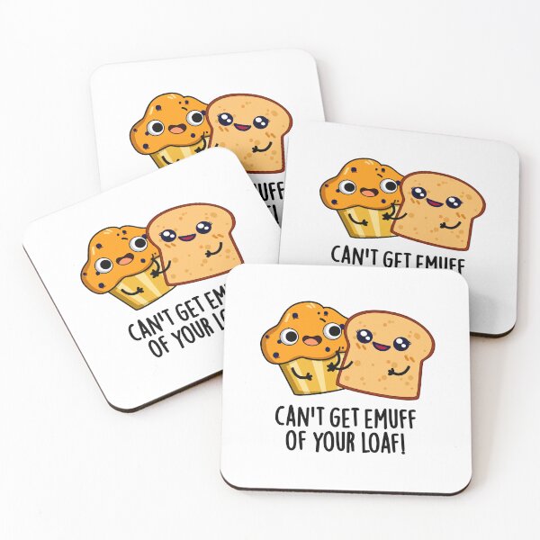Item preview, Can't Get Emuff Of Your Loaf Funny Food Puns  designed and sold by punnybone.