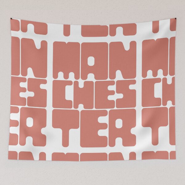 Item preview, Manchester - Tawny Orange designed and sold by boxedspaper.
