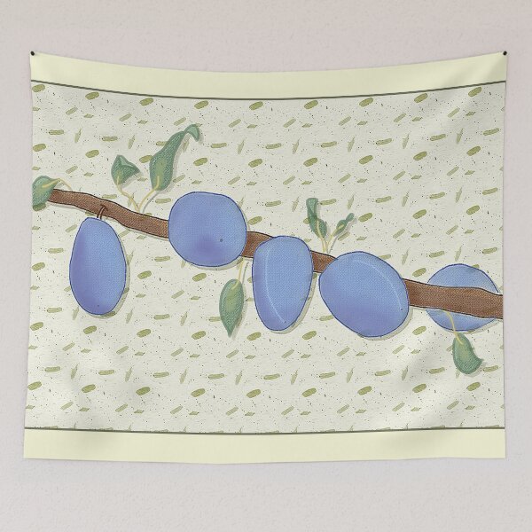 Item preview, Blue Plum Branch designed and sold by sapiensfelis.