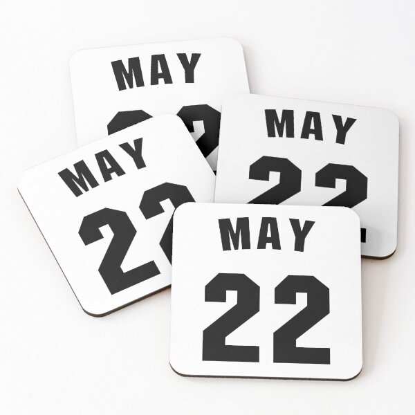 Item preview, Date of birth  22 may  birthday gift sport design designed and sold by Panya-Design.