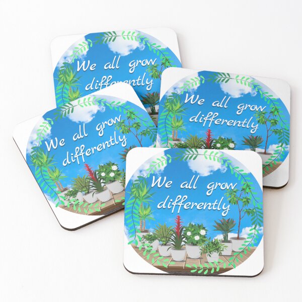 Item preview, We All Grow Differently designed and sold by EcliptaDesign.