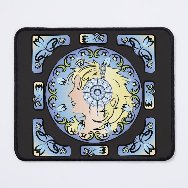 Item preview, Snow and white flowers - Art Nouveau style woman portrait designed and sold by FunnyChameleon.