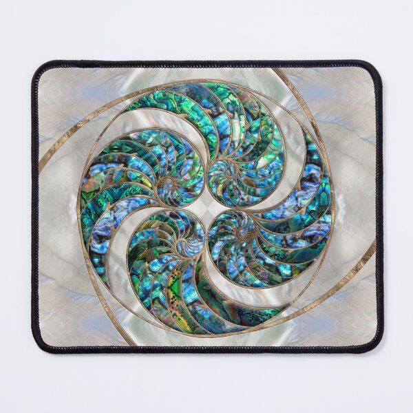 Item preview, Nautilus Shells - Abalone and Pearl designed and sold by k9printart.