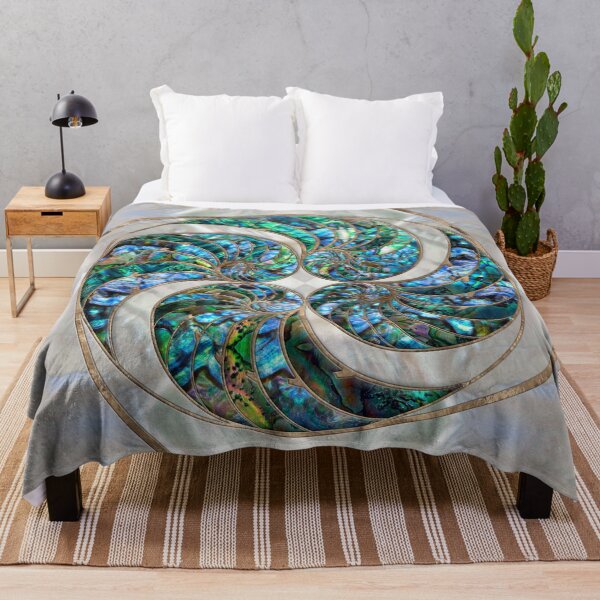 Item preview, Nautilus Shells - Abalone and Pearl designed and sold by k9printart.