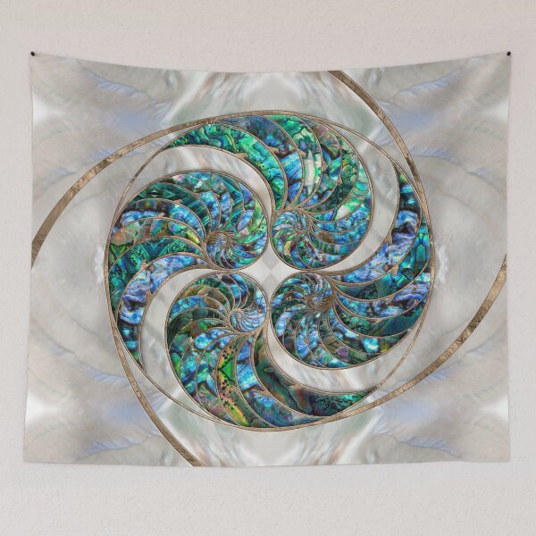 Item preview, Nautilus Shells - Abalone and Pearl designed and sold by k9printart.