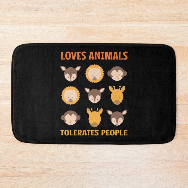 Item preview, LOVES ANIMALS TOLERATES PEOPLE designed and sold by Supra Designs.