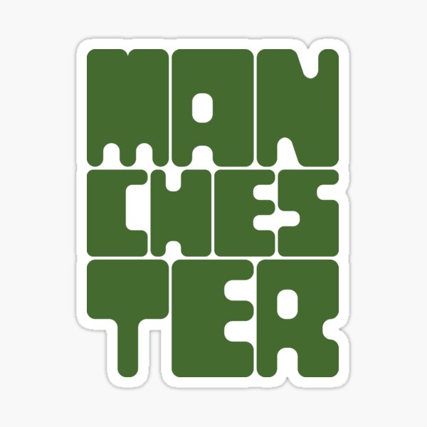 Item preview, Manchester - Treetop Green designed and sold by boxedspaper.