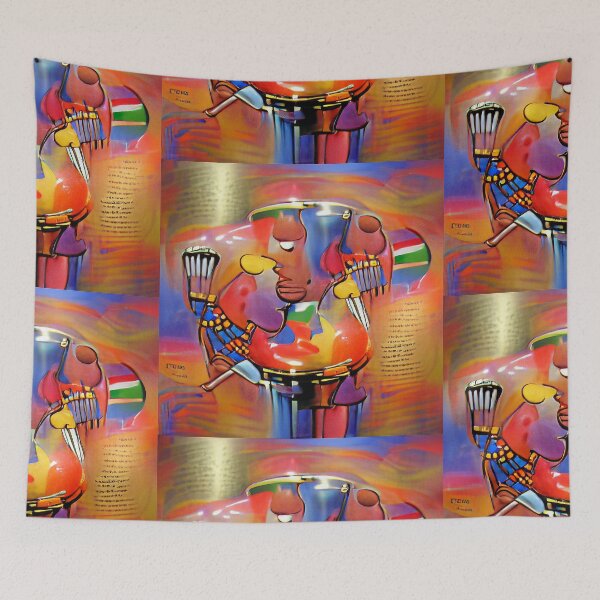Item preview, African Percussion ~ Colorful Positive Vibes designed and sold by cottonklub.