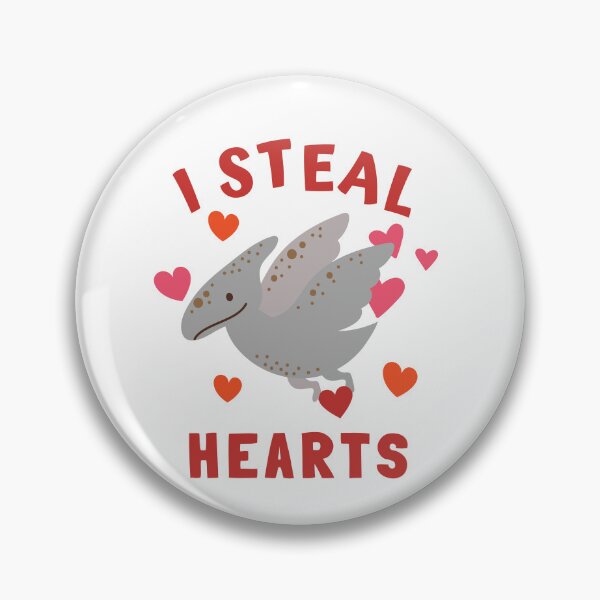 Item preview, I Steal Hearts Dinosaur (Valentines Gift For Kids) designed and sold by i-longmanshop.