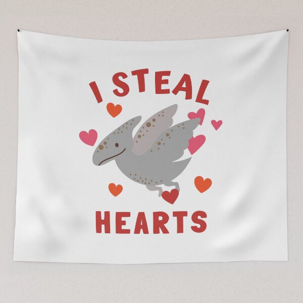 Item preview, I Steal Hearts Dinosaur (Valentines Gift For Kids) designed and sold by i-longmanshop.