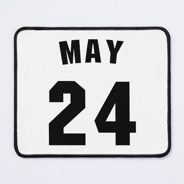 Item preview, Date of birth 24 may birthday gift sport design designed and sold by Panya-Design.