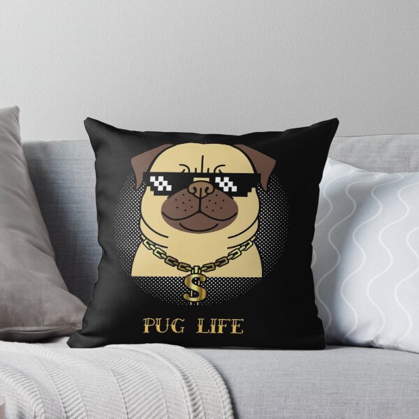 Item preview, Vida Pug designed and sold by One Pine Designs.