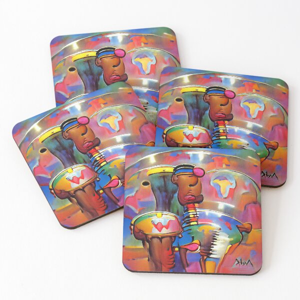 Item preview, African Percussion ~ Colorful Positive Vibes designed and sold by cottonklub.