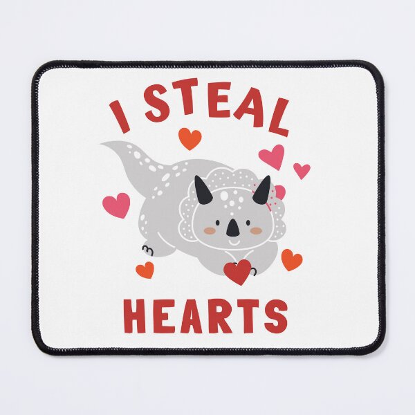 Item preview, I Steal Hearts Dinosaur (Valentines Gift For Kids) designed and sold by i-longmanshop.