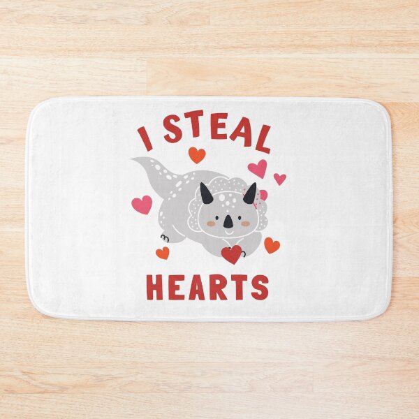 Item preview, I Steal Hearts Dinosaur (Valentines Gift For Kids) designed and sold by i-longmanshop.