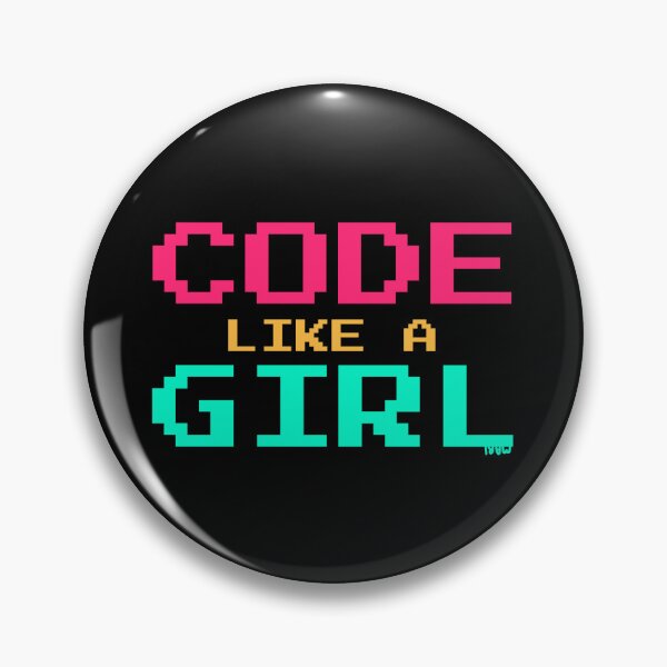 Item preview, Code Like a Girl designed and sold by HanaMariDesigns.
