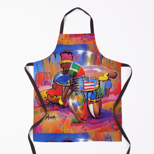 Item preview, African Percussion ~ Colorful Positive Vibes designed and sold by cottonklub.