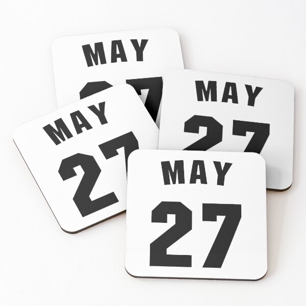 Item preview, Date of birth  27 may  birthday gift sport design designed and sold by Panya-Design.