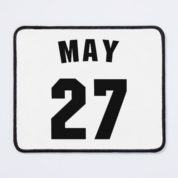 Item preview, Date of birth  27 may  birthday gift sport design designed and sold by Panya-Design.