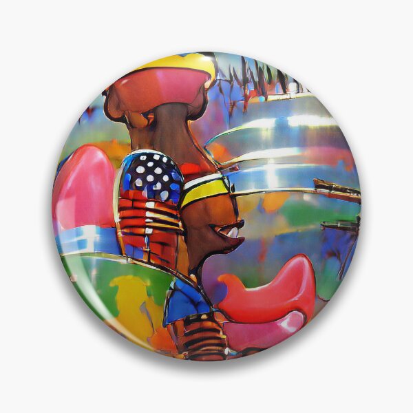 Item preview, African Percussion ~ Colorful Positive Vibes designed and sold by cottonklub.