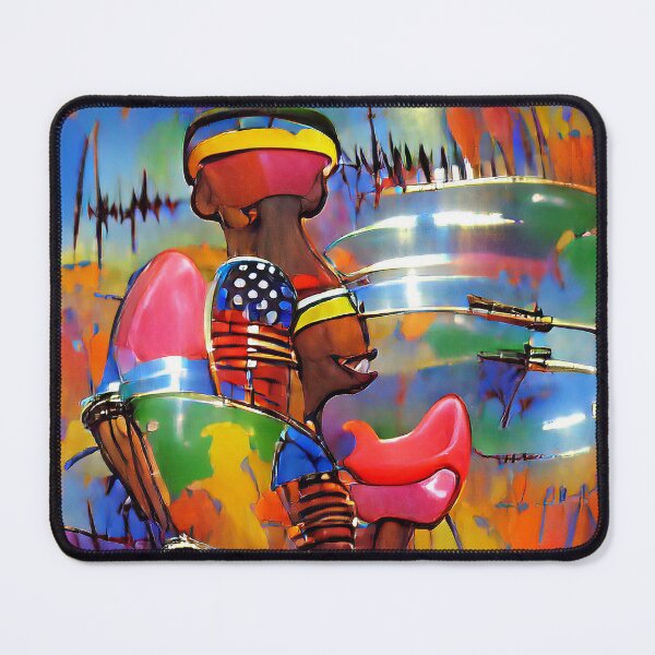 Item preview, African Percussion ~ Colorful Positive Vibes designed and sold by cottonklub.