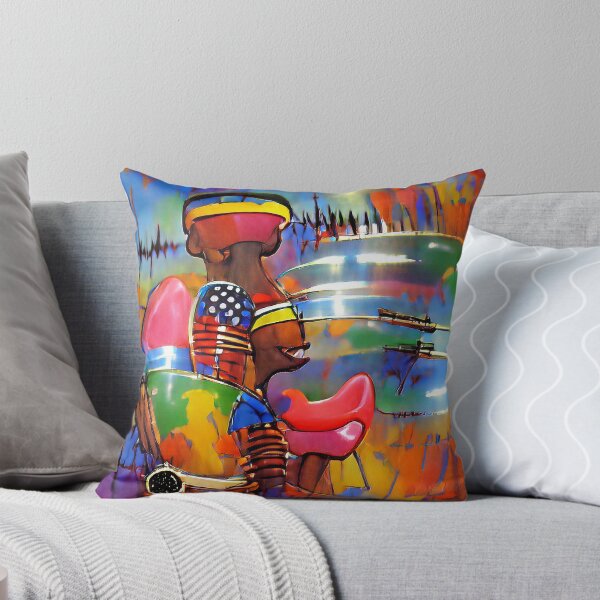 Item preview, African Percussion ~ Colorful Positive Vibes designed and sold by cottonklub.