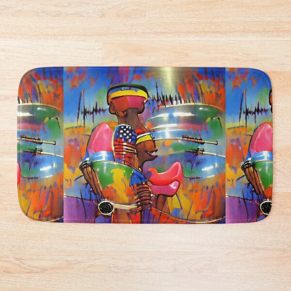 Item preview, African Percussion ~ Colorful Positive Vibes designed and sold by cottonklub.
