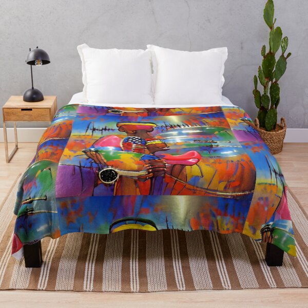 Item preview, African Percussion ~ Colorful Positive Vibes designed and sold by cottonklub.
