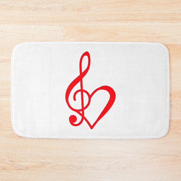 Item preview, St Valentine's Day Musical Note Hearts Valentine's Day Wishes and Messages designed and sold by MottoDigging.
