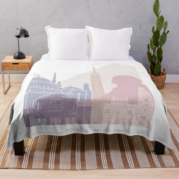 Item preview, CAIRO SKYLINE POSTER PASTEL designed and sold by paulrommer.