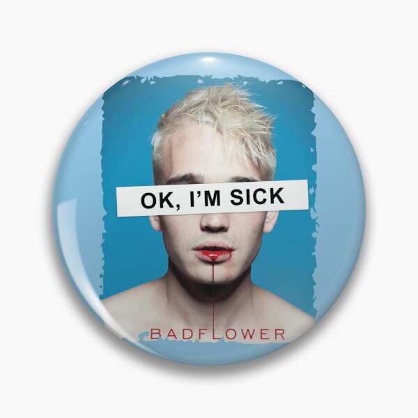 Item preview, Badflower OK, I_m Sick Women_s    designed and sold by ManateesOZ.