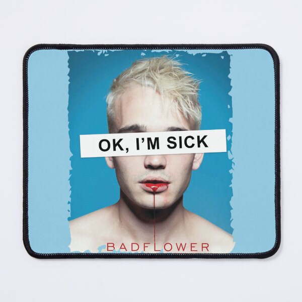 Item preview, Badflower OK, I_m Sick Women_s    designed and sold by ManateesOZ.