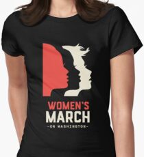 Official women's march on washington Women's Fitted T-Shirt