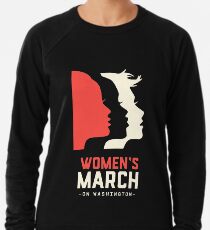 Offizieller Frauenmarsch auf Washington Leichtes Sweatshirt