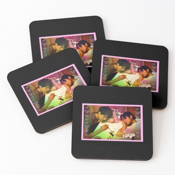 Item preview, kotoko and naoki take a study break designed and sold by GeekeryDOO.