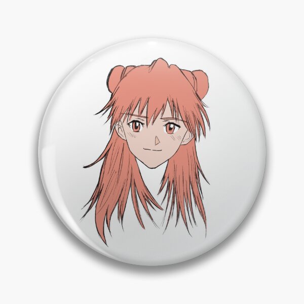Item preview, asuka smiling | cute asuka | eva pilot designed and sold by kitmanyeung.