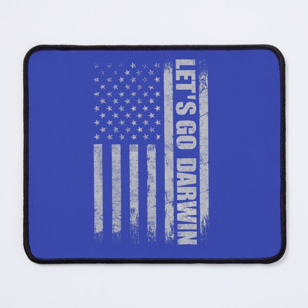 Item preview, Let_s Go Darwin Gift lets go Darwin Vintage USA Flag designed and sold by Natasha Webb.
