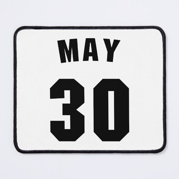 Item preview, Date of birth 30 may birthday gift sport design designed and sold by Panya-Design.
