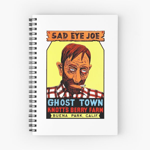 Item preview, Sad Eye Joe Ghost Town California Vintage Travel Decal designed and sold by hilda74.