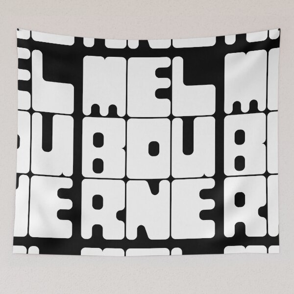 Item preview, Melbourne - White and Black designed and sold by boxedspaper.