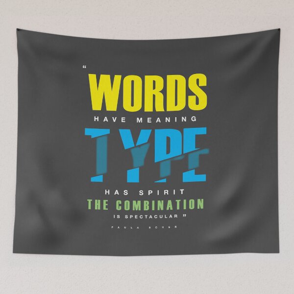 Item preview, Paula Scher Inspirational Quote designed and sold by IrisDesign20.