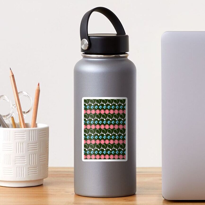 NDVH Retro-Litter Stripes Sticker