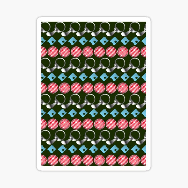 NDVH Retro-Litter Stripes Sticker
