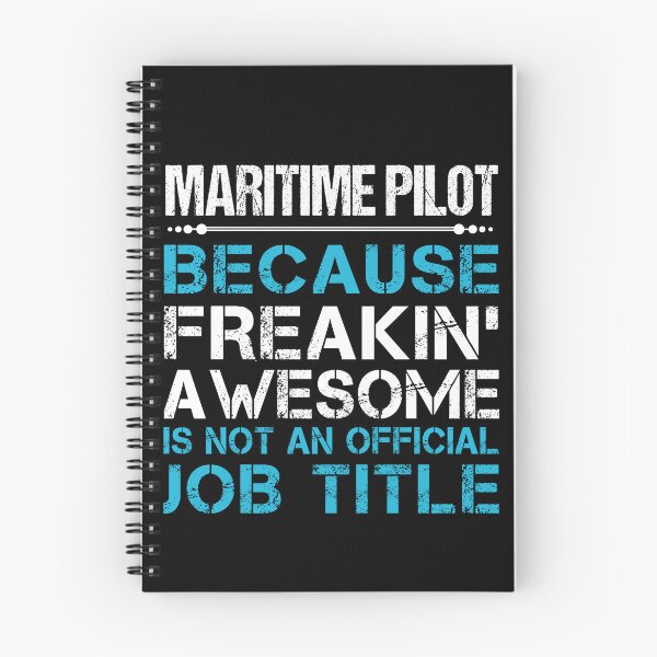 Item preview, Maritime Pilot T Shirt - Freaking Awesome Job Gift Item Tee designed and sold by oetate4774.