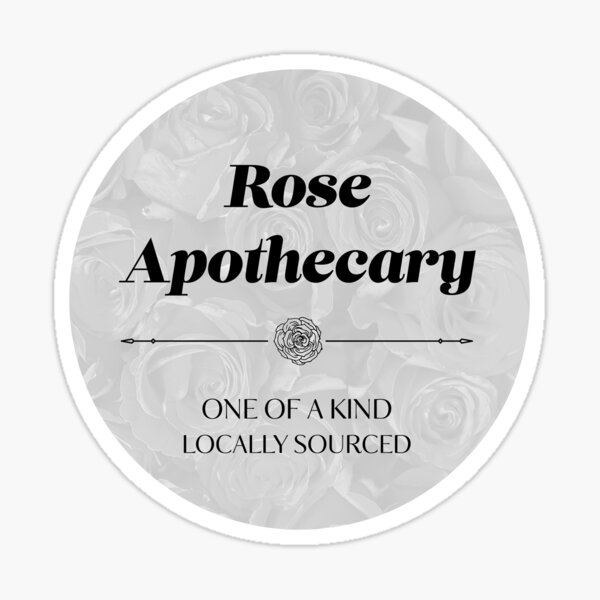 Swamp Rose Apothecary Sticker by Freehand Goos & V. Steiner