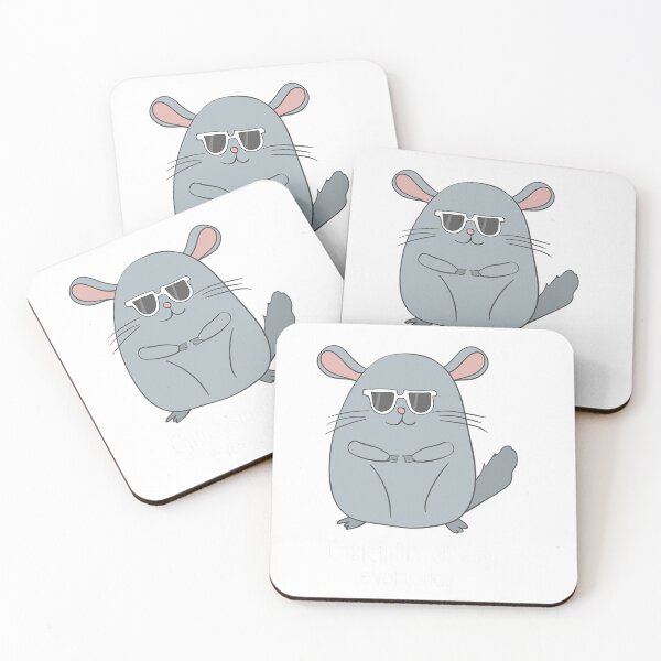 Item preview, Chinchillin Chinchilla - Long Sleeve T-Shirt designed and sold by DaunJarvia.