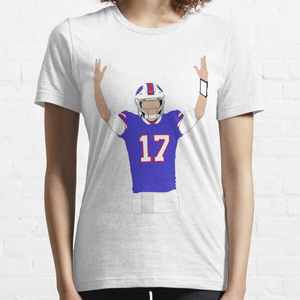 Josh Allen #17 Buffalo Bills Player Graphic T-Shirt, hoodie