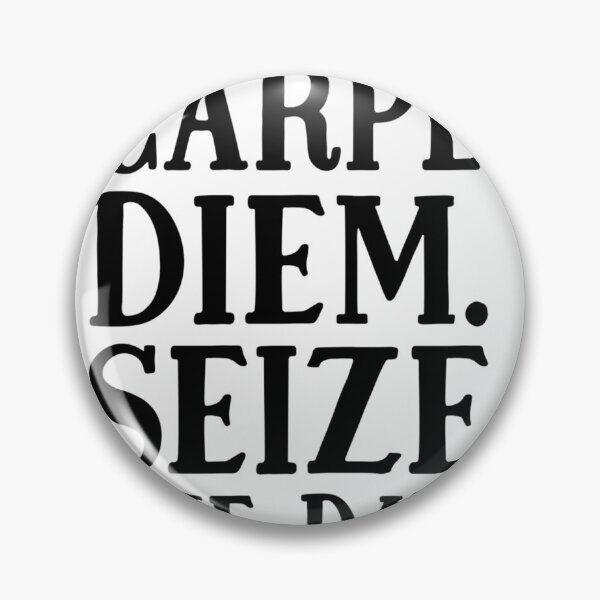 Item preview, Carpe Diem Seize The Day Long Sleeve T-Shirt designed and sold by BehmeJenell.